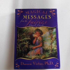 Full set of Magical Messages from the Fairies Oracle Cards by Doreen Virtue Ph.D., 44 illustrated inspirational oracle cards