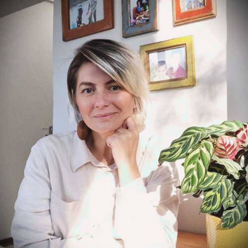 Professional portrait of Olga Rhoodie, Grief Counsellor at Meraki in Motion Wellness Centre.